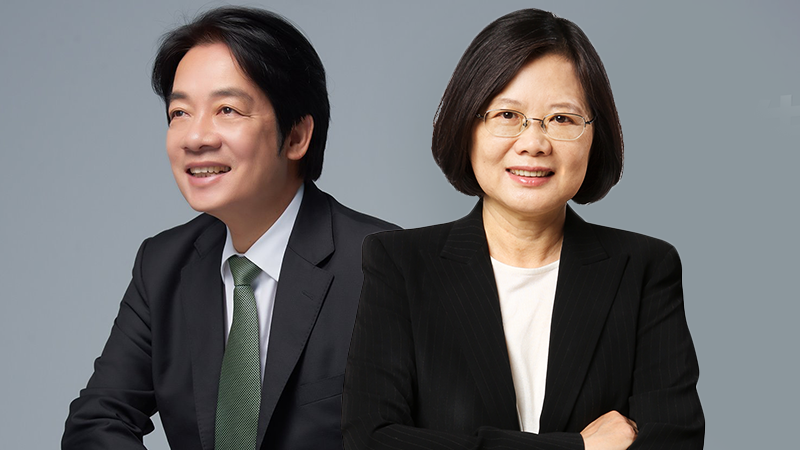 民進黨總統初選落幕，競選連任的蔡英文總統成功跨越「賴清德障礙」，順利在初選中勝出，代表民進黨出征2020總統大選。（吳思彥 製／原圖：Facebook）