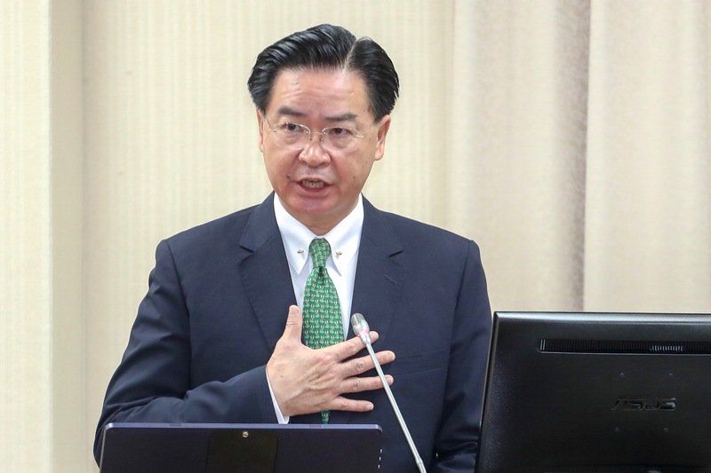 外交部長吳釗燮。(圖:中央社檔案照片)