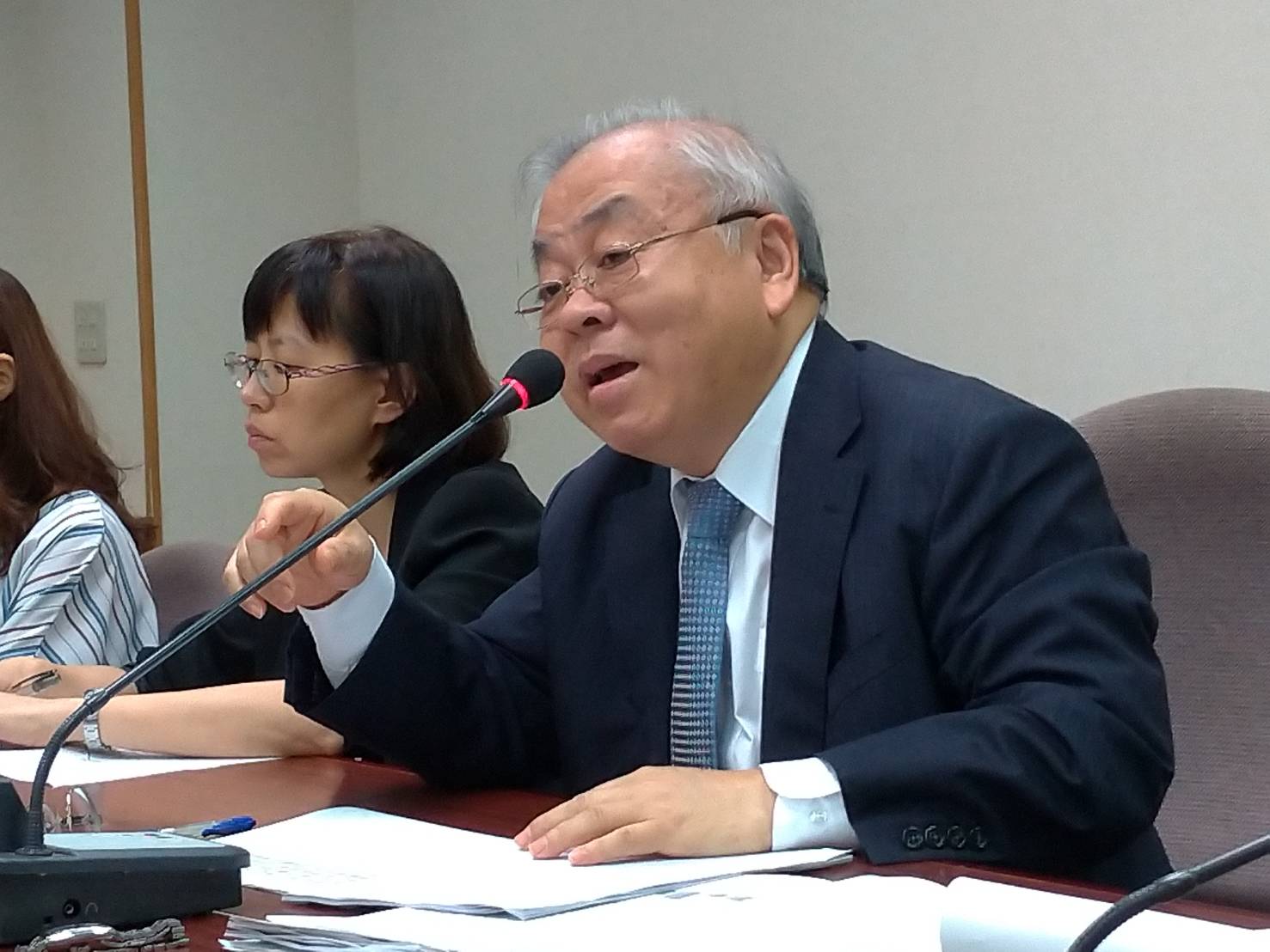 主計長朱澤民表示，今年GDP成長率2%是不太可能，但應該可以在1%以上。(資料照/陳林幸虹 攝)