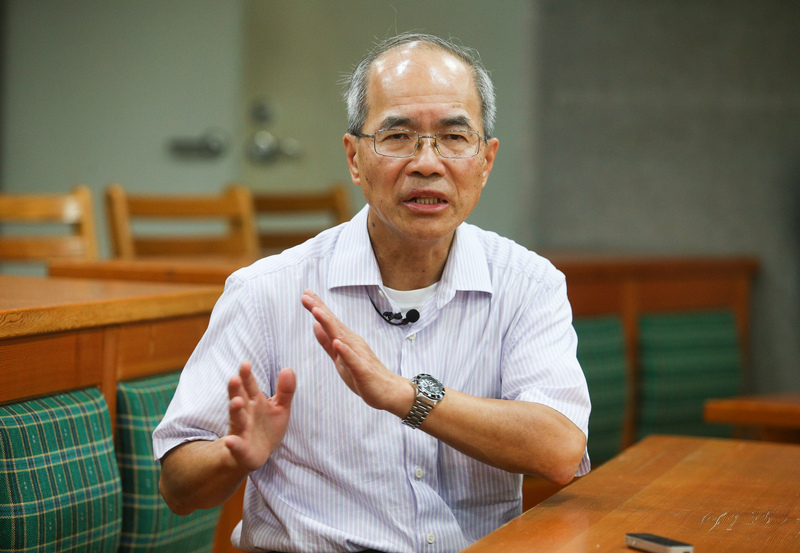 香港著名時事評論員劉銳紹。(資料照片/CNA)