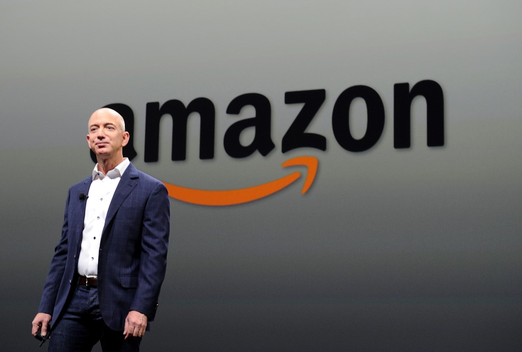 亞馬遜公司執行長貝佐斯(Jeff Bezos) (AFP)