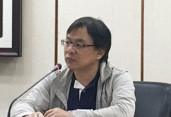 台糖秘書處副處長蕭光宏。(謝佳興 攝)