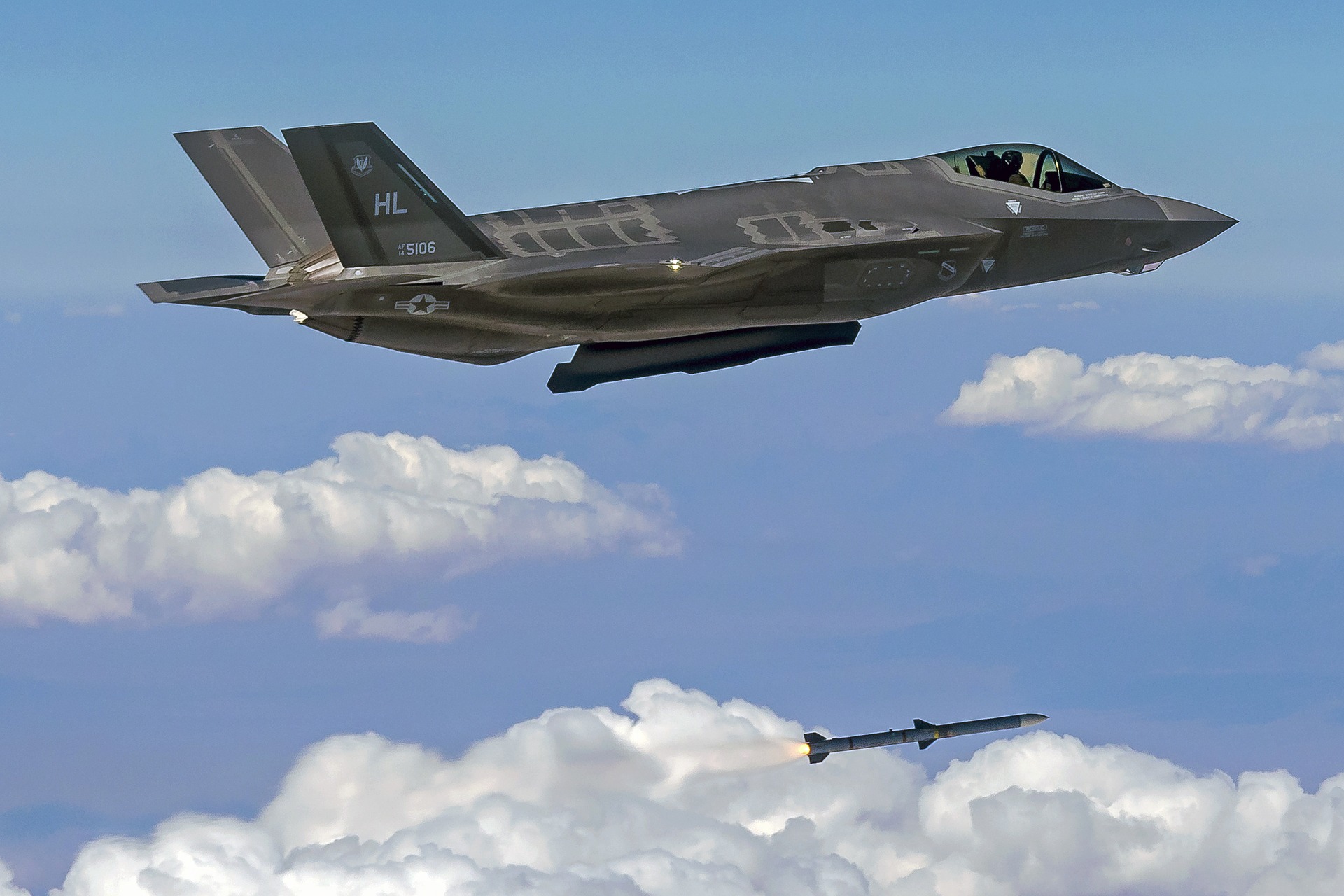 F-35A戰鬥機。(pixabay圖庫)