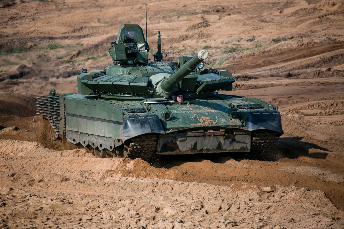 俄羅斯 T-80BVM坦克。(圖：俄羅斯國防部)