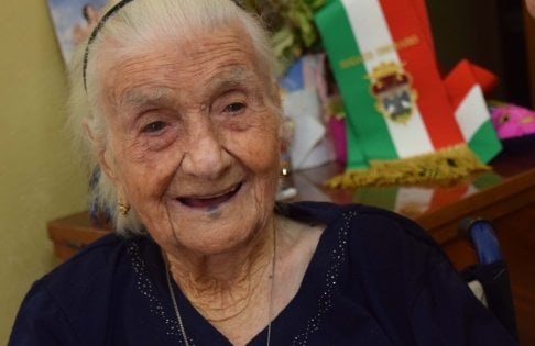 歐洲最年長人瑞、義大利116歲女性羅布齊已過世。(網路圖片)