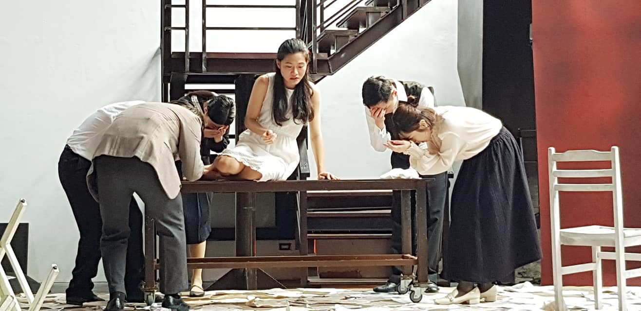 人力飛行劇團推出「M，1987」，試圖重塑時光，繼續探索未知的旅程。(江昭倫 攝)
