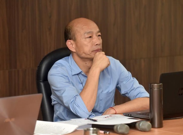 中選會主辦的第二場電視政見25日舉行，國民黨總統候選人韓國瑜團隊謹慎因應。(圖：韓國瑜臉書)
