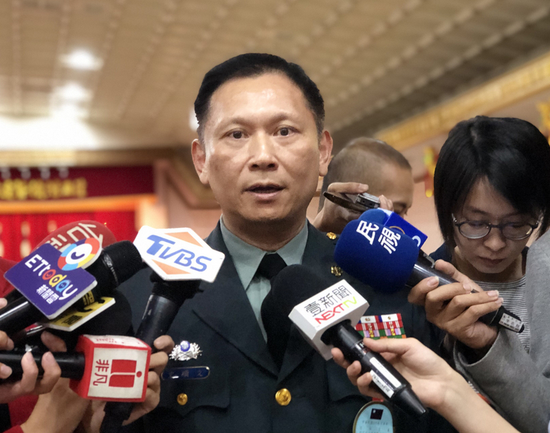 國防部發言人史順文(資料照片/中央社)