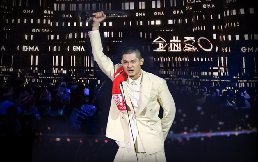 Leo王摘下本屆金曲歌王，其音樂深具市場潛力，下一步能否被打造成主流明星，備受期待。（合成圖／取材自GMA臉書）