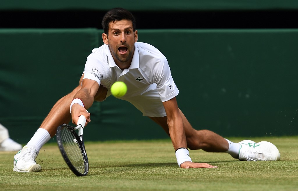 網球名將喬科維奇(Novak Djokovic)。(資料照片／AFP)