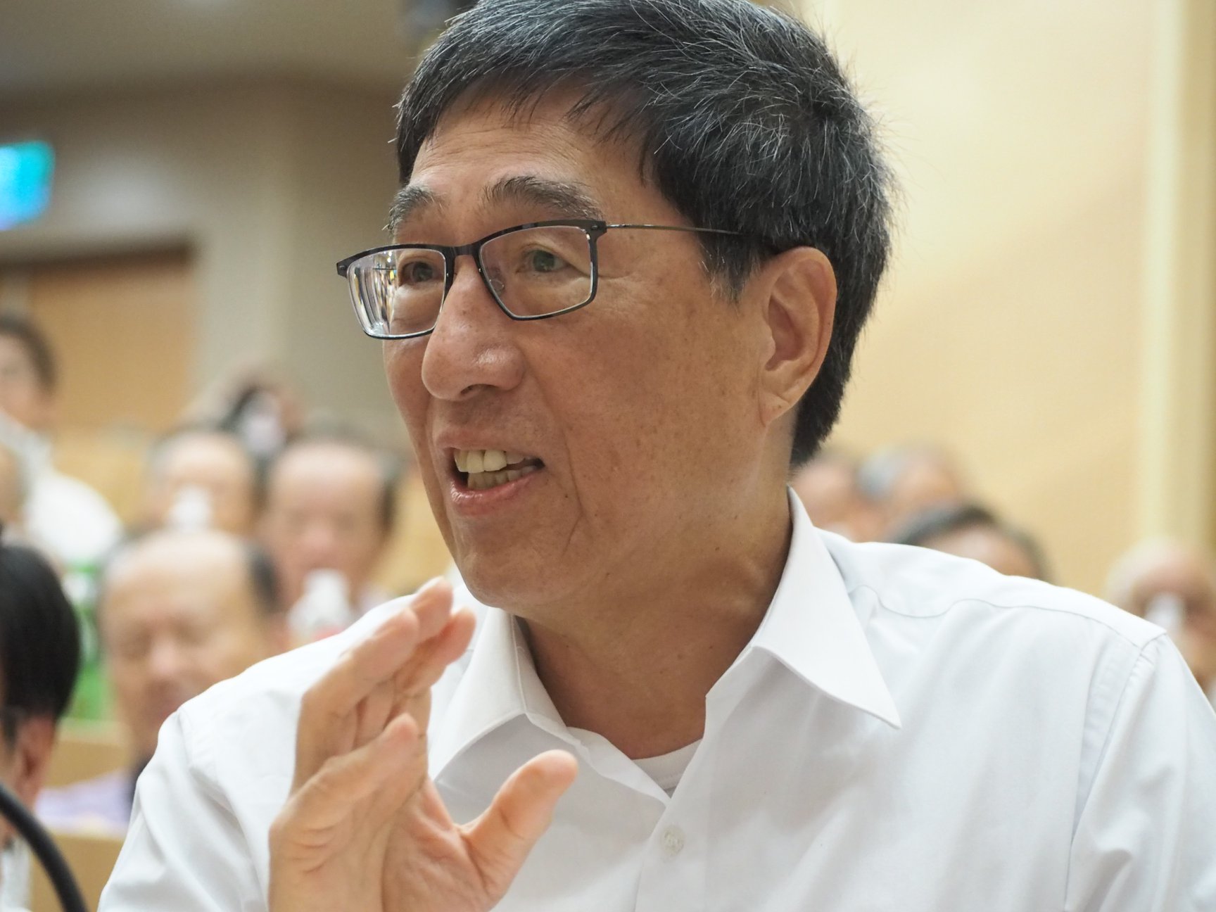 香港城市大學校長郭位。(檔案照片/蕭照平攝)