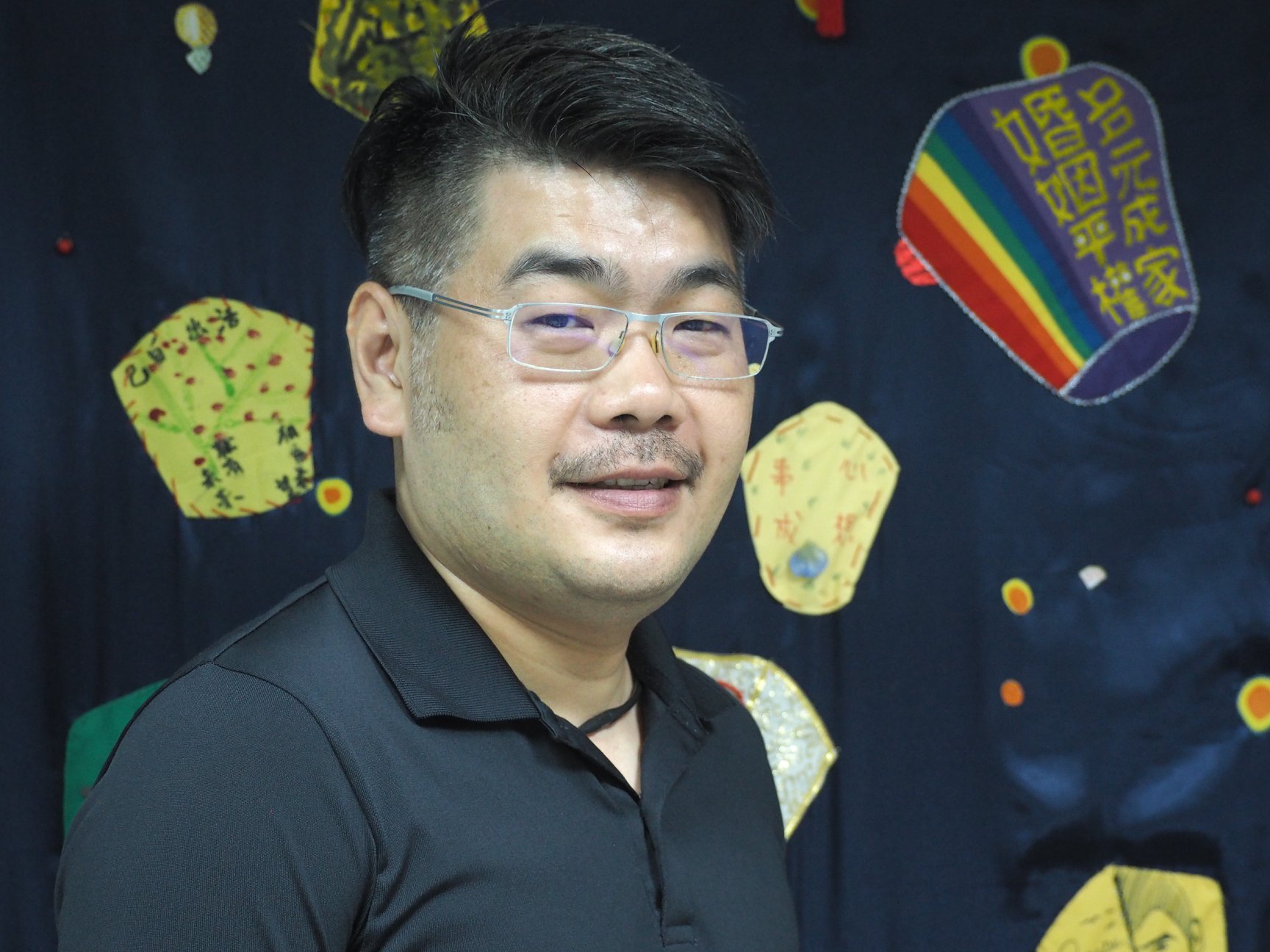 台灣露德協會秘書長徐森杰。(蕭照平 攝)
