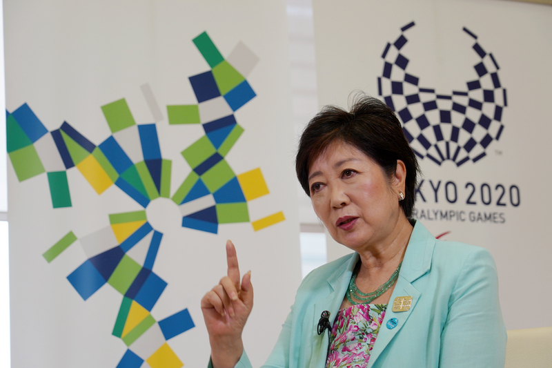 東京都知事小池百合子4日呼籲市民，不要跨區到其他縣市旅遊。(圖：中央社)