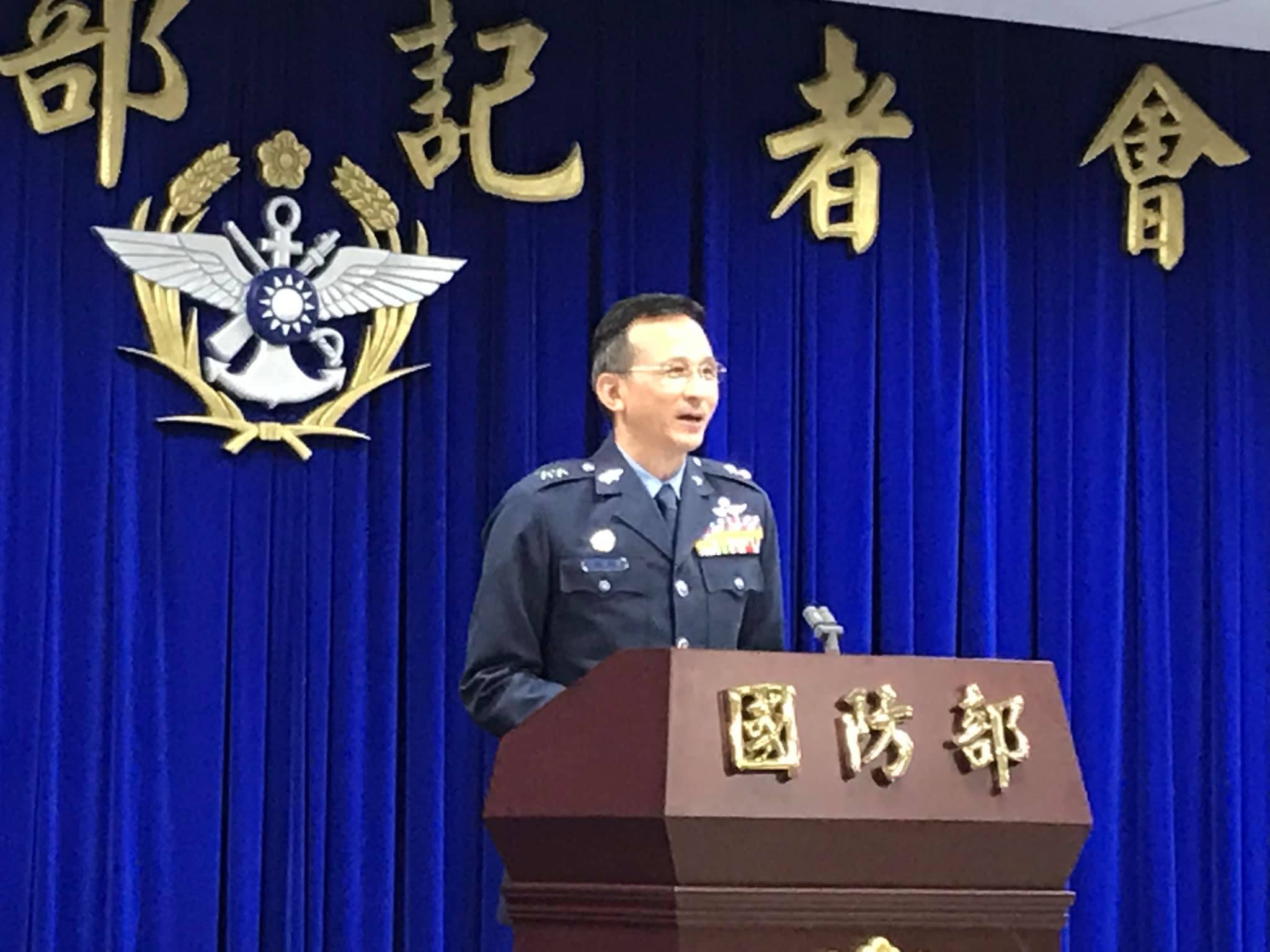 情次室次長陳國華中將。(鄭舲攝)