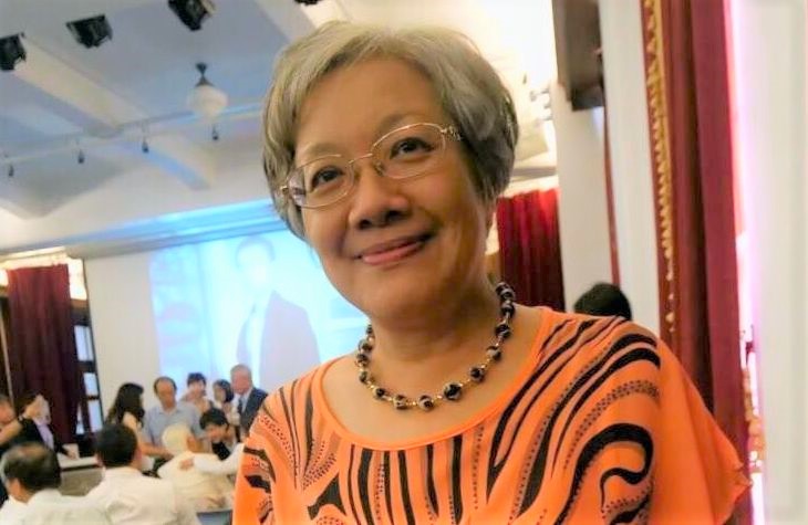 蔣渭水文化基金會副執行長、同時也是蔣渭水姪孫女的蔣理容。(臉書)