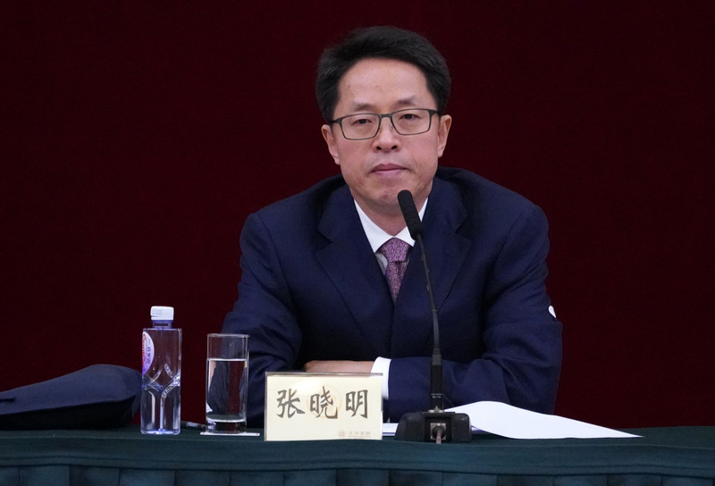 中國國務院港澳辦主任張曉明。（資料照片/中通社提供 圖：中央社）