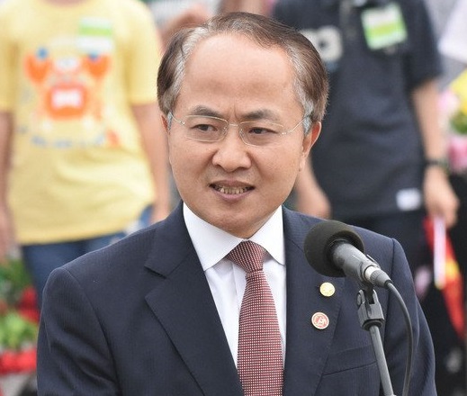香港中聯辦主任王志民。(圖：中央社)