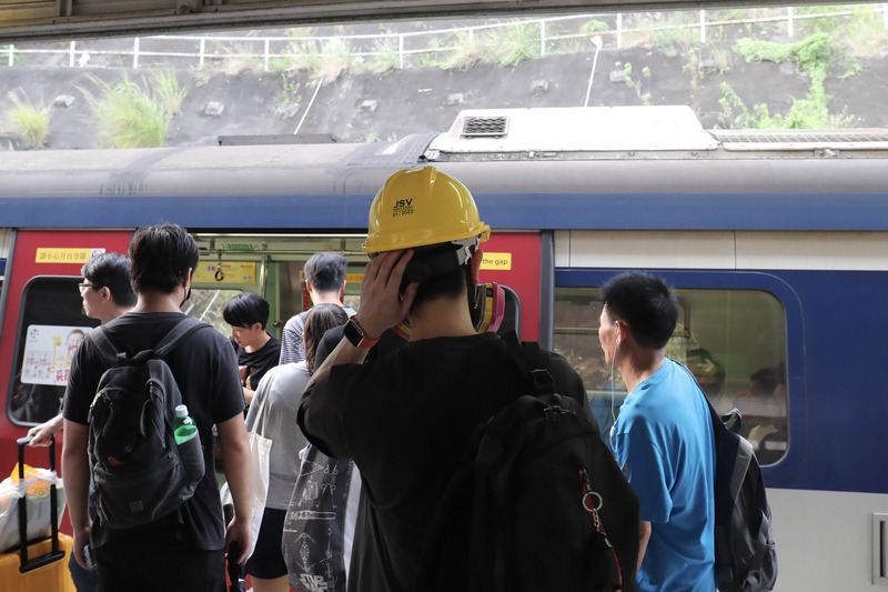 反送中頻跳閘，港鐵聘廓爾喀退役傭兵反制。 (圖:中央社檔案照片)
