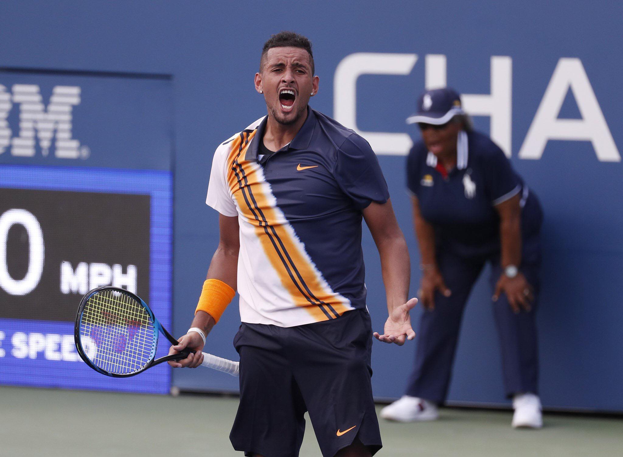 澳洲網球明星基爾喬斯(Nick Kyrgios)(圖:取材自Nick Kyrgios粉專)。