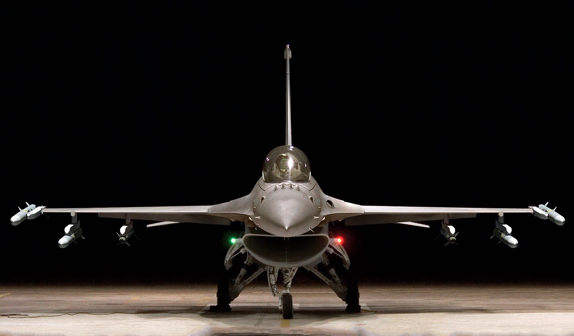 F-16戰機。（洛克希德馬丁公司提供）