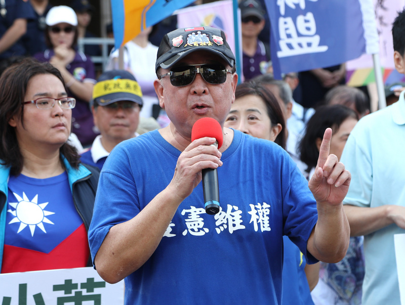 反年改八百壯士闖立院，國民黨立委吳斯懷無罪確定。 (圖:中央社檔案照片)