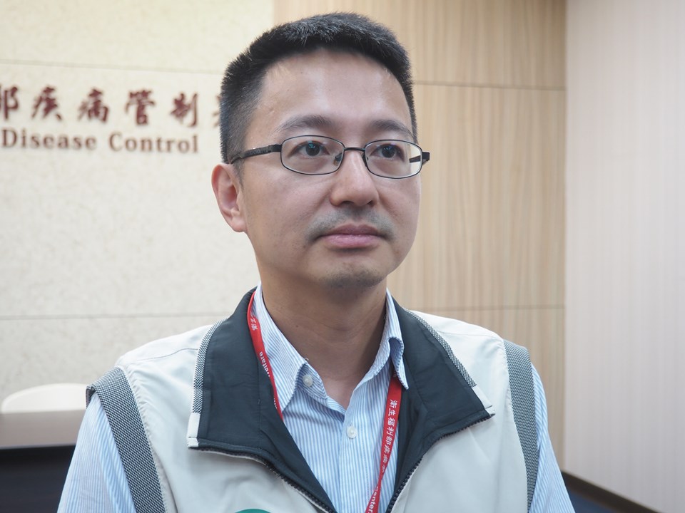 疾管署副署長羅一鈞。(蕭照平 攝)