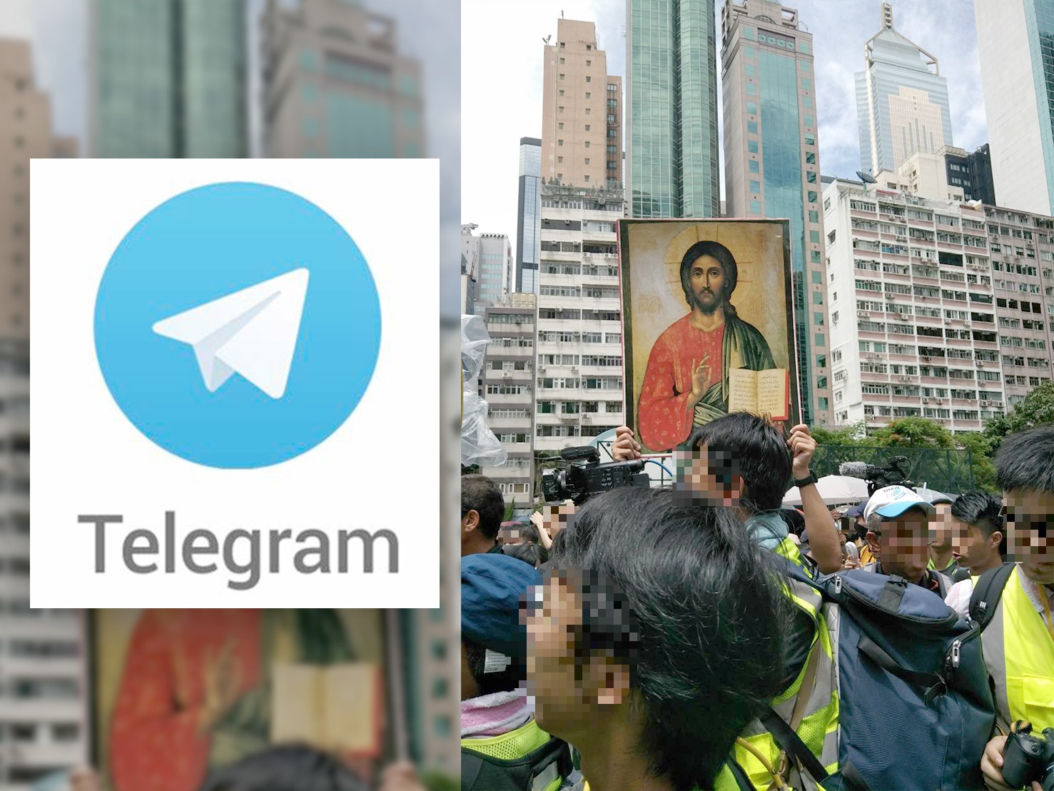 Telegram群組肉搜示威港人