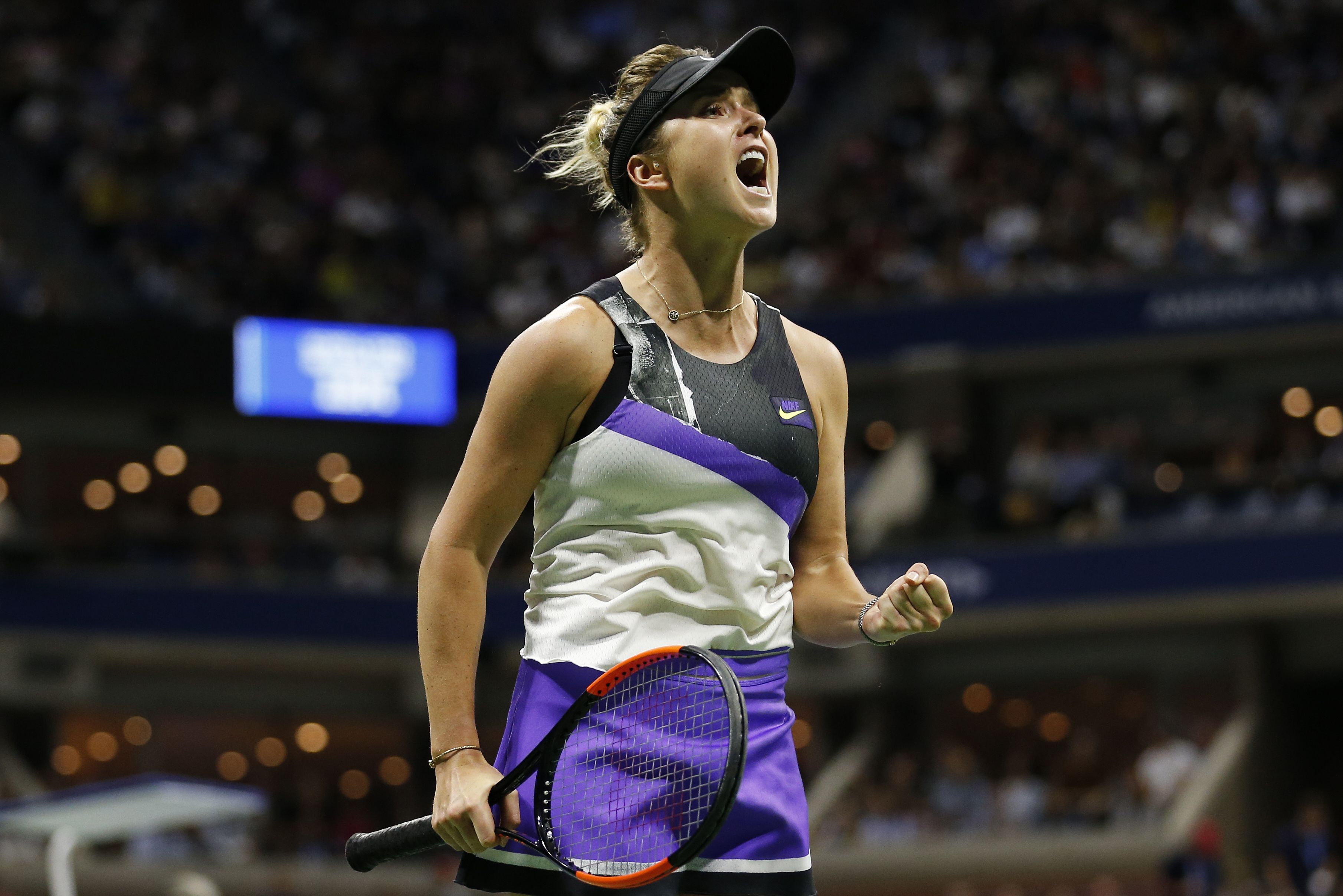 烏克蘭網球一姐絲薇托莉娜(Elina Svitolina)(圖)拒絕與俄羅斯選手對戰、(美聯社/達志影像)