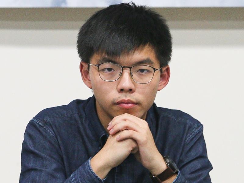香港眾志秘書長黃之鋒(資料照片/中央社)