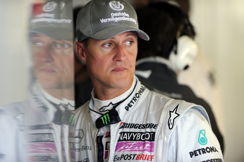 一級方程式賽車(F1)前世界冠軍舒馬赫(Michael Schumacher) (檔案照片/AFP)