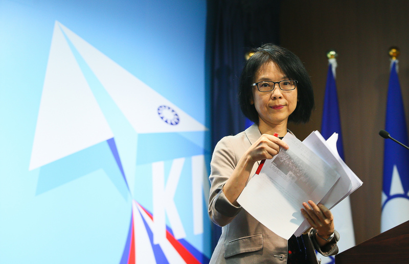 國民黨文傳會主委程美華。(資料照片/CNA)