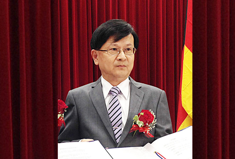 公務員懲戒委員會委員長石木欽。(中央社資料照)