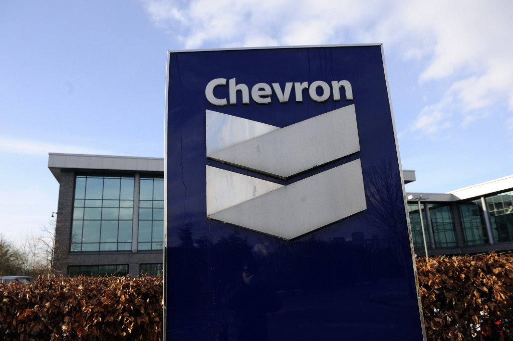 能源巨擘雪佛龍(Chevron)。 (AFP/檔案照)