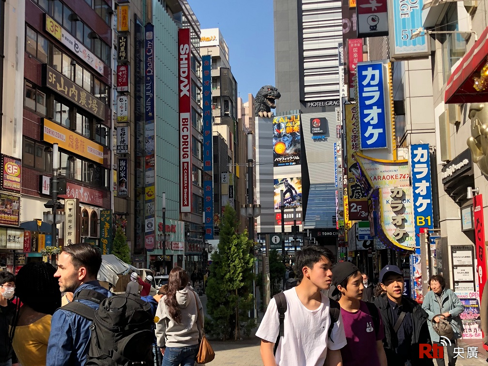 日本7月份觀光客人數創下疫情後的新高。(Rti)
