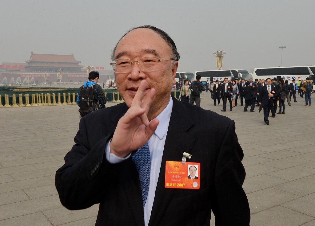 前重慶市長黃奇帆 (AFP)