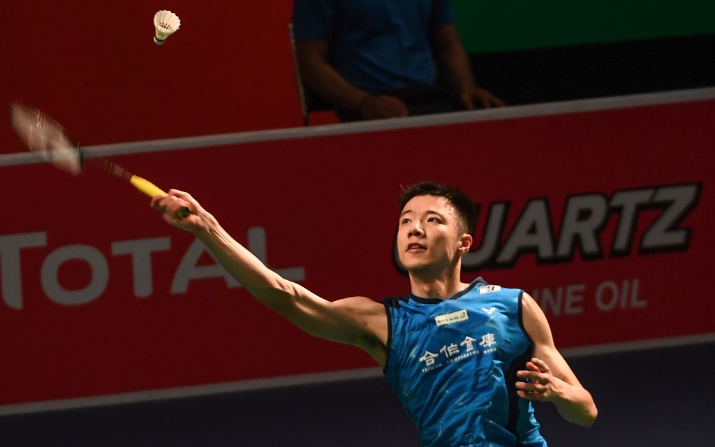 台灣「羽球王子」王子維(Wang Tzu Wei)   (資料照片/AFP)