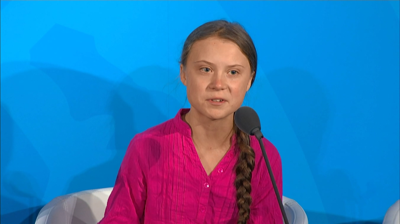 環保鬥士桑柏格(Greta Thunberg) (美聯社/達志影像)