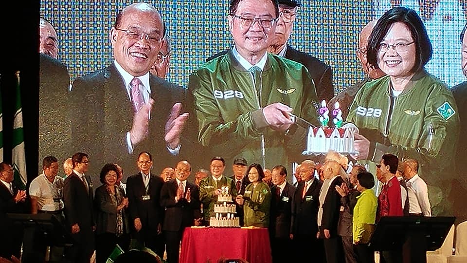 民進黨全代會營造團結勝選氣勢（劉玉秋攝）