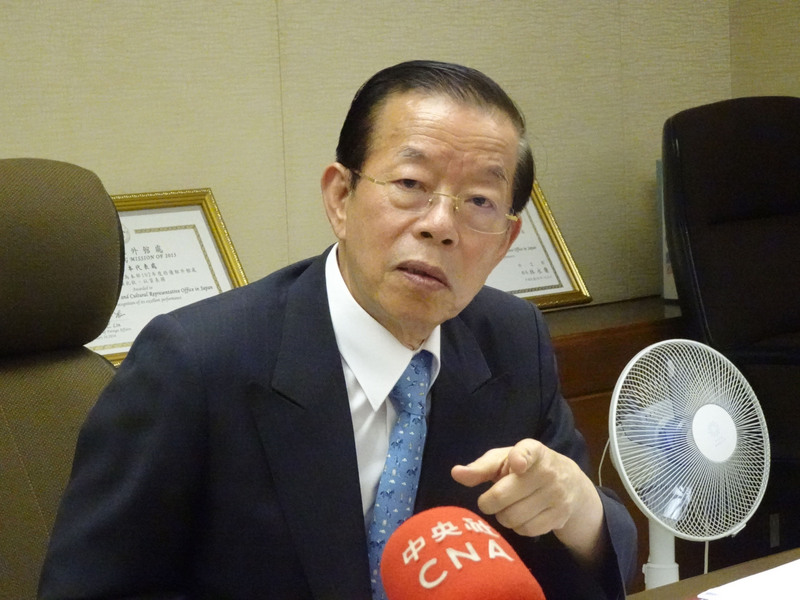 駐日代表謝長廷6日針對中國對台灣祭出26項措施表示，中國不是好心，而是戰略，要影響台灣選舉和主權，其實中國不打壓台灣就是惠台。(圖：中央社)