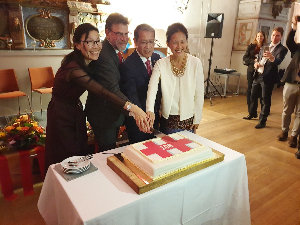 我駐瑞典代表處無懼中國打壓，順利舉辦國慶活動。圖:取自Taiwan in Sweden粉絲專頁