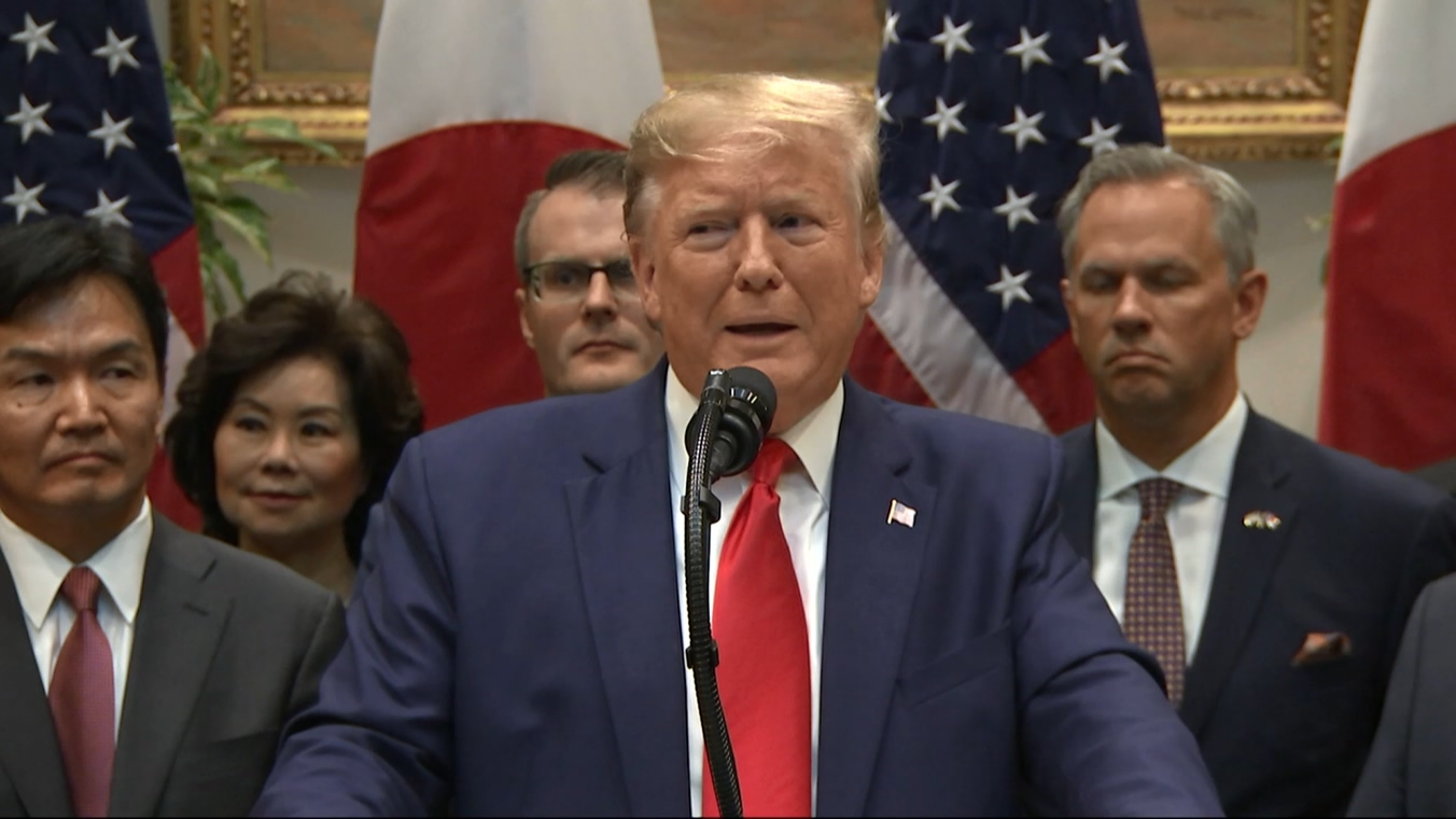 美國總統川普(Donald Trump) (美聯社/達志影像)