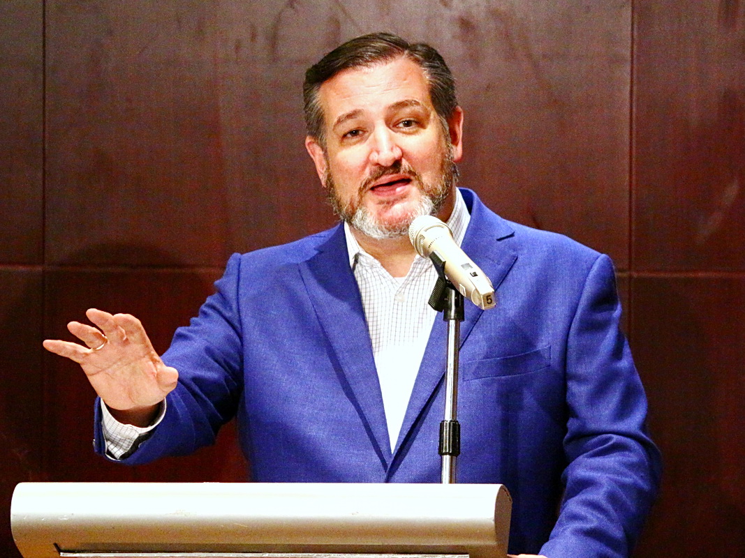 美國聯邦參議員克魯茲(Ted Cruz)9日在台北表示，美國堅持與台灣人民站在一起 (央廣記者王照坤 攝)