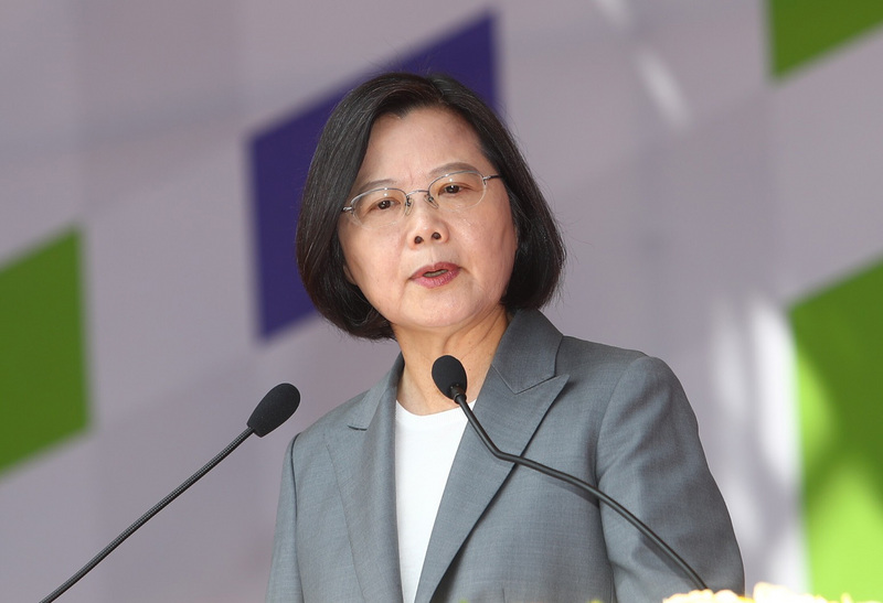 中華民國中樞暨各界慶祝108年國慶大會10日登場，總統蔡英文（圖）發表國慶談話。(圖：中央社)
