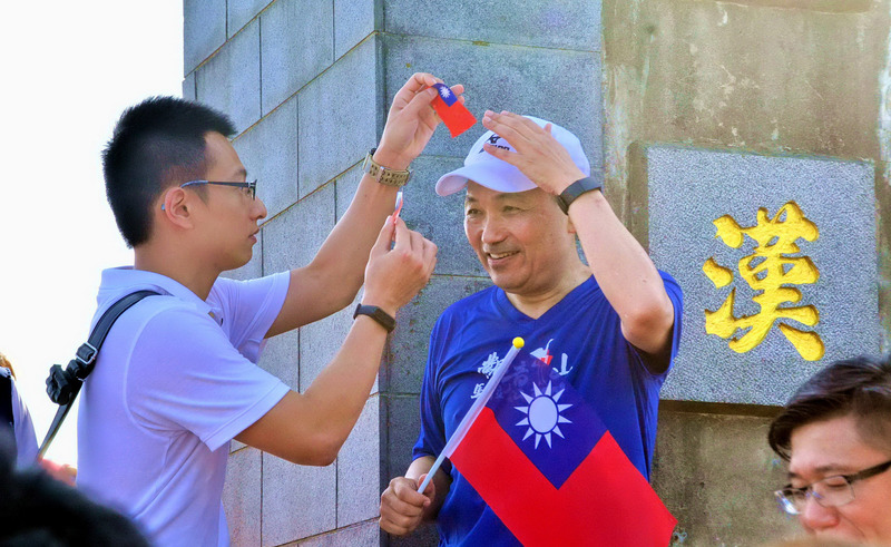 侯友宜表示，他現在是新北市長，一切以市政為優先。(圖：中央社)
