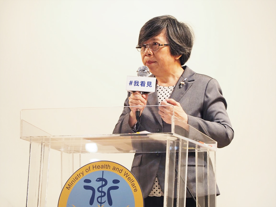 衛福部次長蘇麗瓊。 (蕭照平攝)