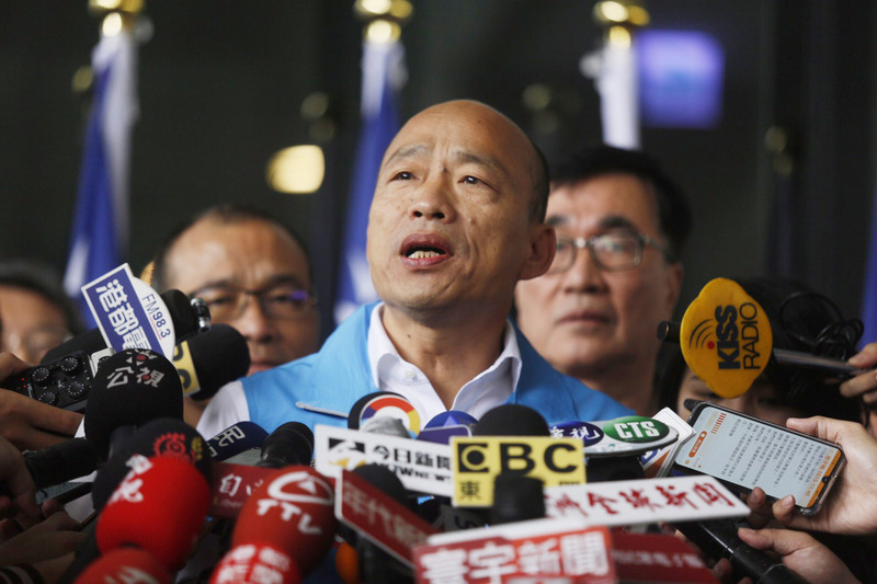國民黨總統參選人韓國瑜。（資料照 / 中央社）