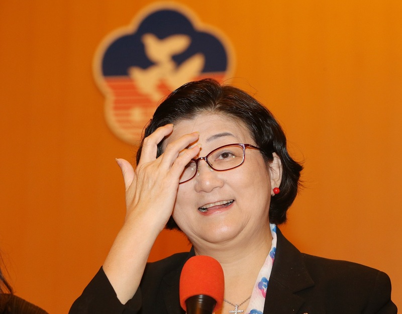 婦聯會主委雷倩9日表示，最高行的裁定，維護結社自由，充分發揮司法護憲功能。婦聯會將珍惜機會，在此基礎上求生存、求發展、爭名譽，繼續服務國家社會。(圖：中央社)