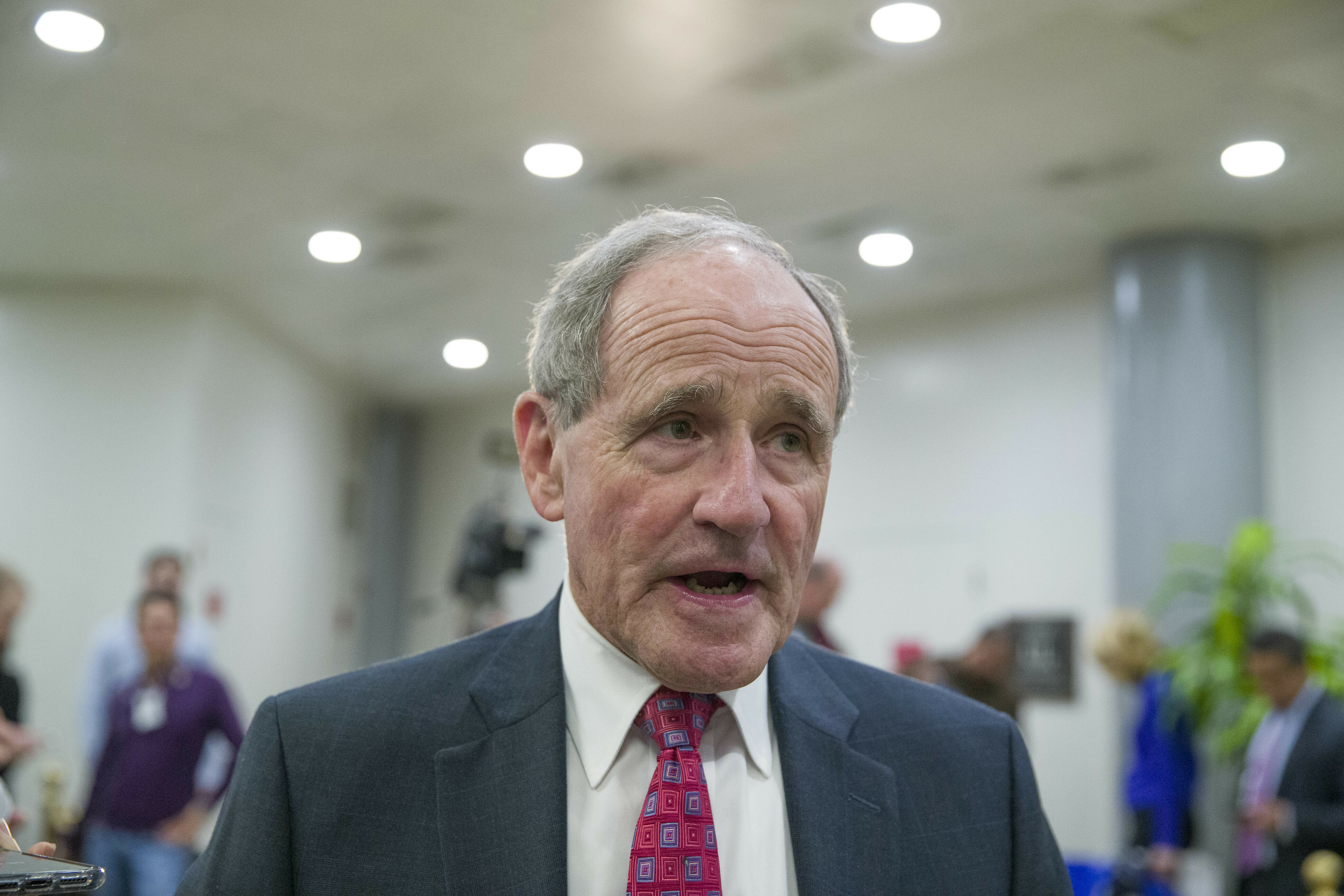美國參議院外交委員會主席里契(Jim Risch) (美聯社/達志影像)