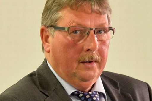 英國北愛民主聯盟黨脫歐發言人威爾森。(圖取自推特)