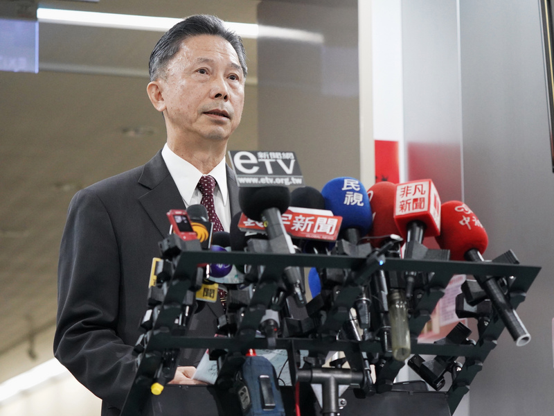 台北市政府發言人周台竹。(資料照片/CNA)